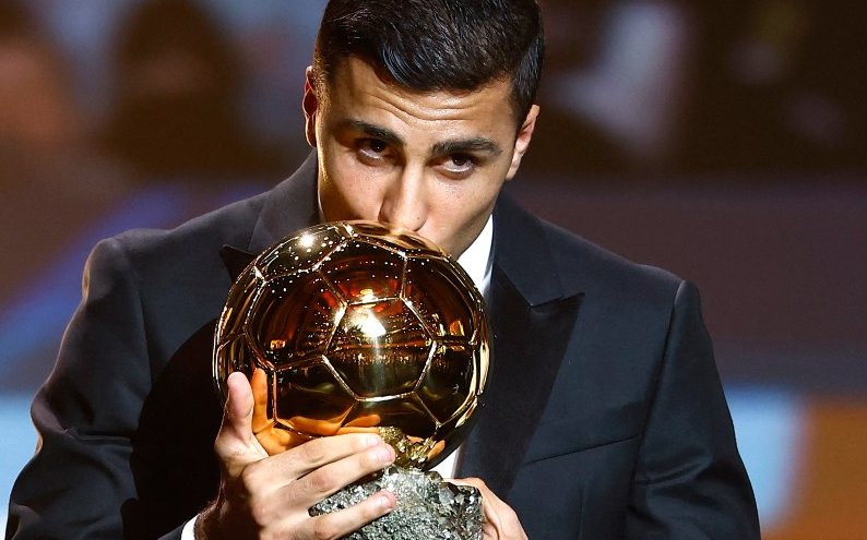 Rodri Hernández ganador del Balón de Oro 2024 ( Foto: Reuters)