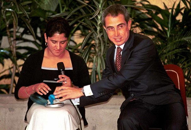 Ernesto Zedillo junto a Soraya Jiménez (Milenio)