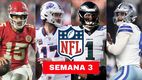 Horarios y canales de transmisión: partidos Semana 3 NFL 2025 EN VIVO. (Foto): Especial.