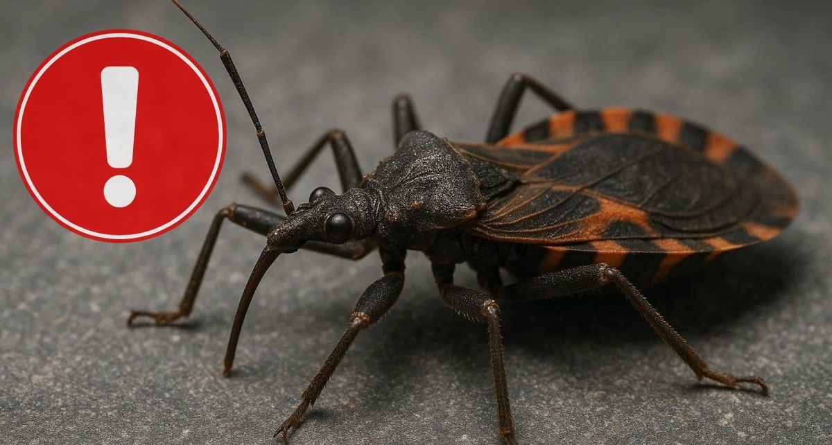 La chinche besucona puede transmitir un enfermedad / IA