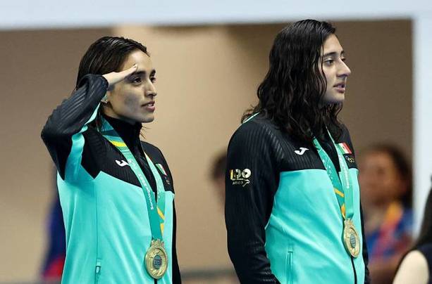 Los clavados fueron tricolores en Santiago (Reuters)