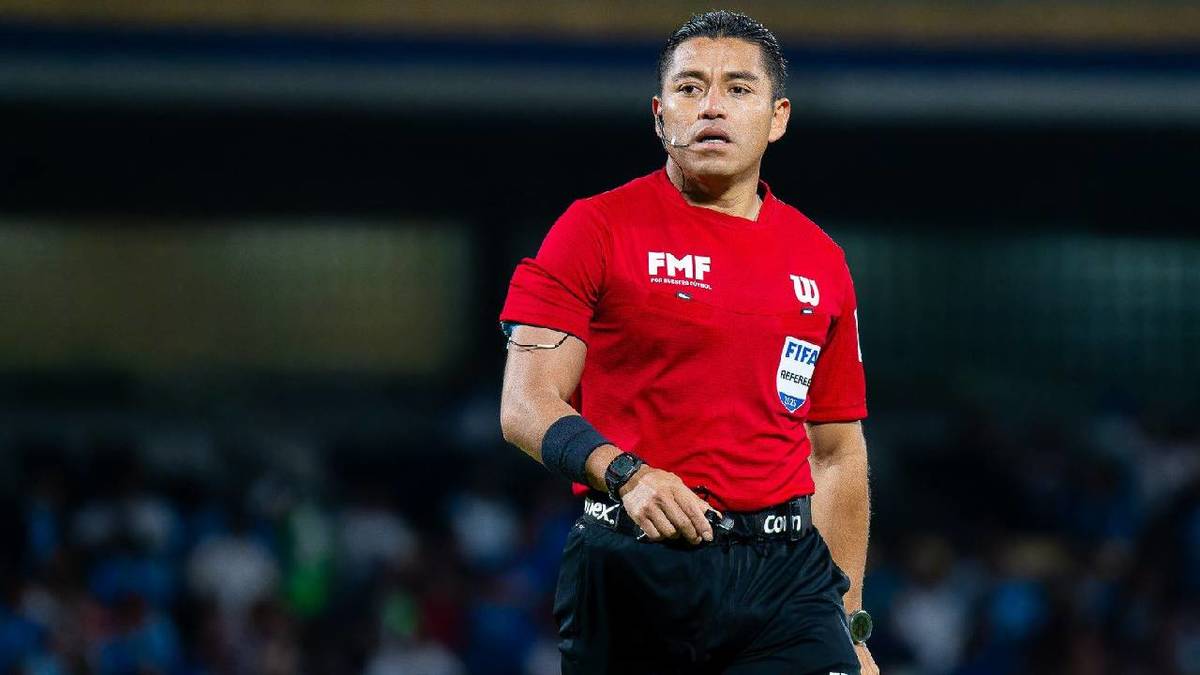 Víctor Cáceres será el árbitro del Monterrey vs América / Comisión de Arbitraje