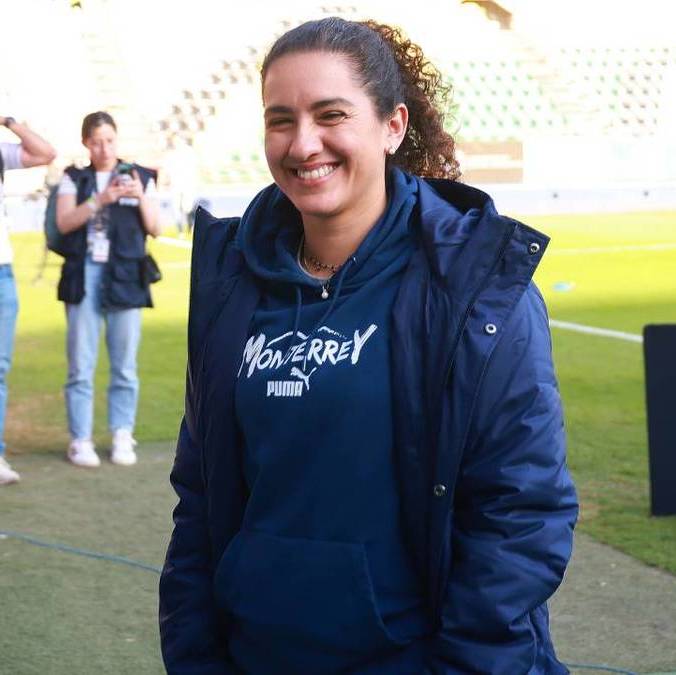 Eva Espejo, durante un juego de Monterrey (Imago7)