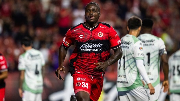 Frank Boya abrió el marcador en el Tijuana vs León (Imago7)