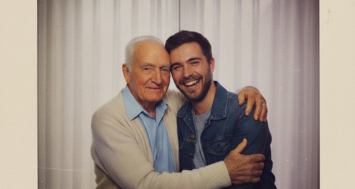 Así puedes crear una imagen tipo Polaroid con tu ser querido fallecido con el uso de IA. Foto: IA