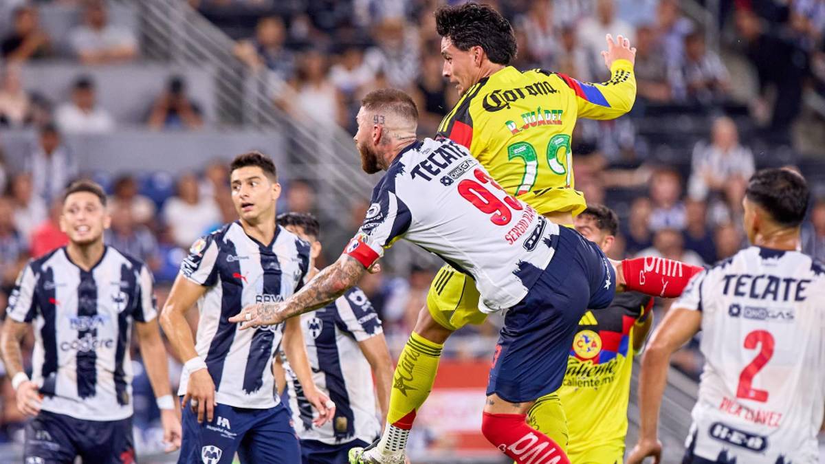 Resumen del partido Monterrey vs América (2-2)
