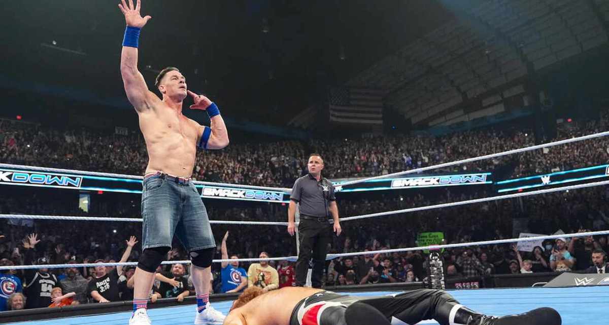 John Cena se aventó una gran lucha ante Sami Zayn (WWE)