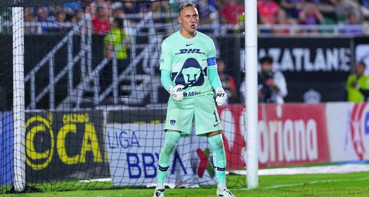 Keylor Navas fichó por Pumas tras un escándalo con Newell's (Imago7)