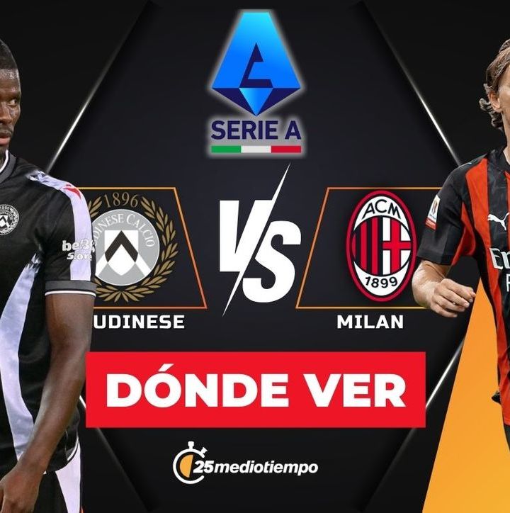 UIdinese vs AC Milan EN VIVO