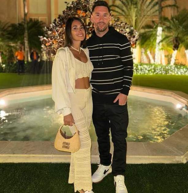 Lionel Messi con otro modelo tenis Off-White