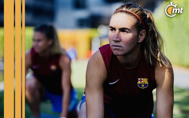 Mariona Caldentey, jugadora del Barcelona Femenil (Foto: @mariona8co)