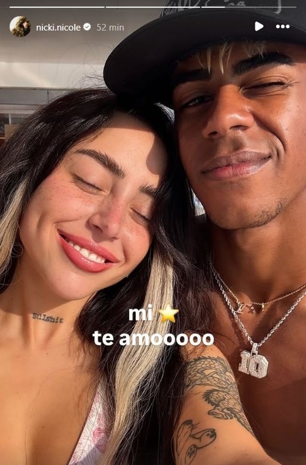 Nicki Nicole mostró su amor por Lamine Yamal (Instagram @nicki.nicole)