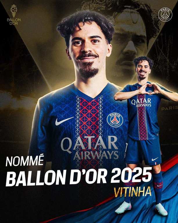 Vitinha fue uno de los jugadores más destacados del PSG en la Champions y en el Mundial de Clubes. Esto derivó en su nominación al balón de oro. Foto: