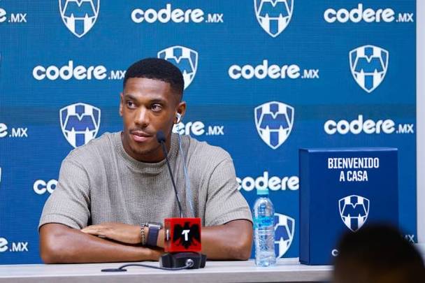 Anthony Martial, en conferencia de prensa (Jorge López)