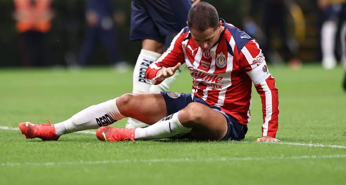 Chicharito Hernández no jugará ante Necaxa (Imago7)