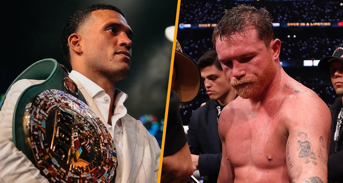 David Benavidez podría pelear con Canelo Álvarez (@benavidez300 | AFP)