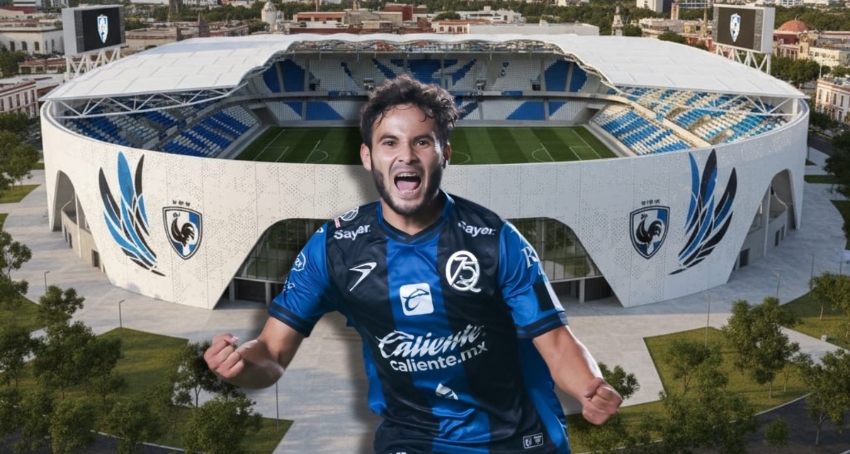 Gallos Blancos tiene proyecto para tener un nuevo estadio (IA | Facebook Queretaro F.C.)