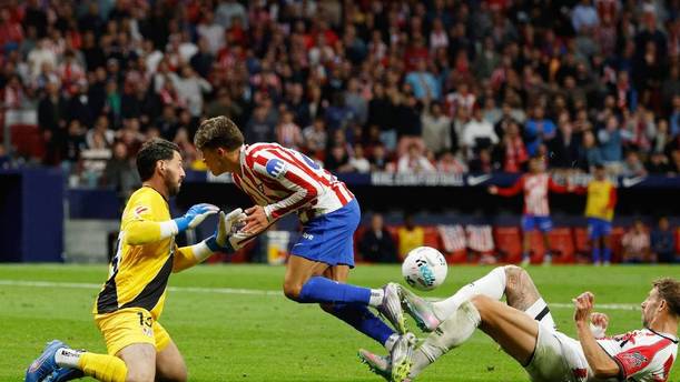 Atlético de Madrid logró remontar en el Metropolitano / Reuters