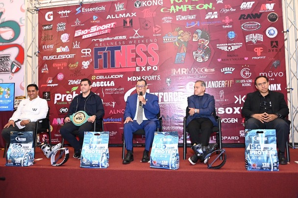 Conferencia de prensa de rumbo al Clásico Mr. México (Cortesía)