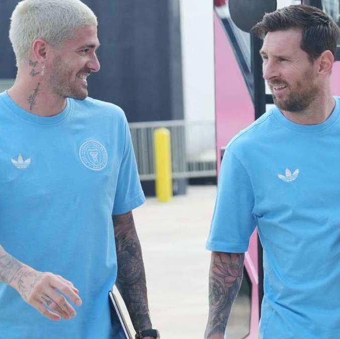 Lionel Messi previo a un juego con Inter Miami (Reuters)