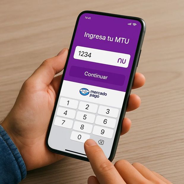 Los usuarios de NU y Mercado Pago deberán establecer su MTU. FOTO: MediotiempoIA.