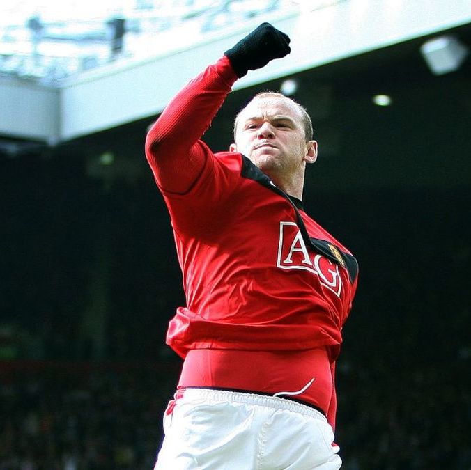 Wayne Rooney en su etapa con el Manchester United (Reuters)
