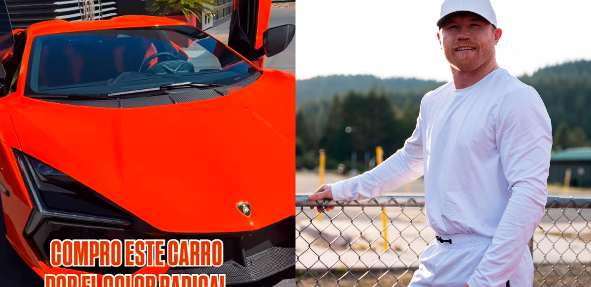 Canelo Álvarez compró un Lamborghini Revuelto. (Foto: Instagram @Canelo)
