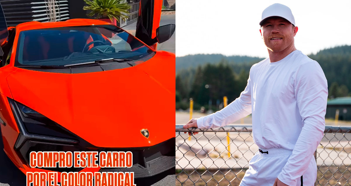 Canelo Álvarez compró un Lamborghini Revuelto. (Foto: Instagram @Canelo)