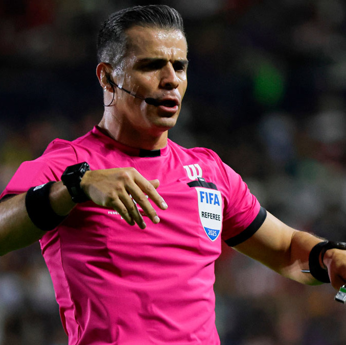 Fernando Hernández tuvo un mal trabajo en el San Luis vs. América. (Foto: Mexsport)