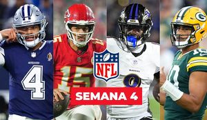 Estos son los horarios y canales de transmisión donde podrás ver EN VIVO los partidos de la Semana 4 en la NFL 2025. (FOTO): Especial.