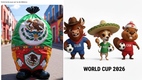 Los memes no perdonaron a las mascotas del Mundial 2026 (X)