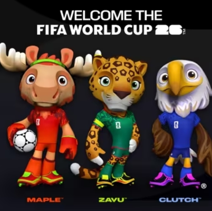 Maple, Zayu y Clutch, las mascotas del Mundial 2026 (FIFA): FOTO | Especial
