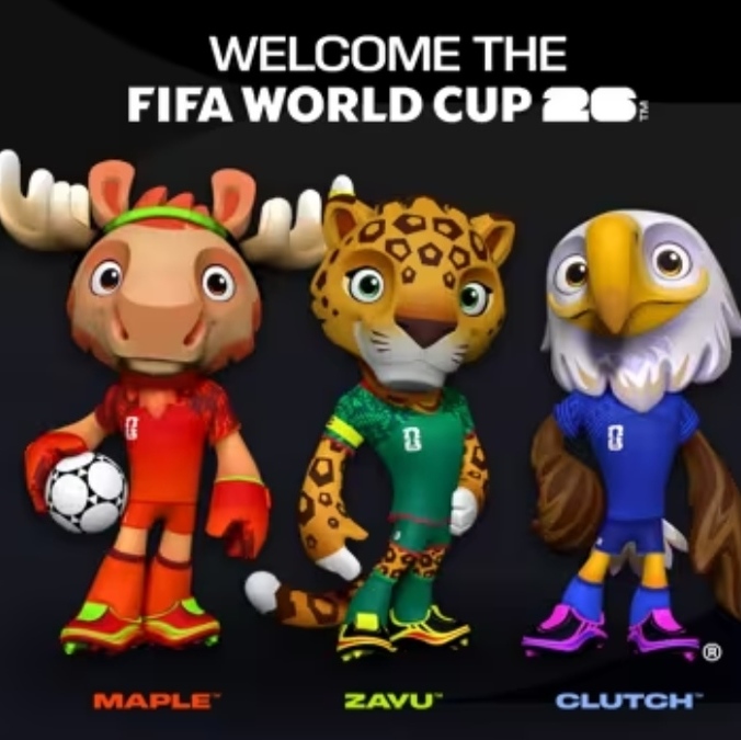 Maple, Zayu y Clutch, las mascotas del Mundial 2026 (FIFA): FOTO | Especial