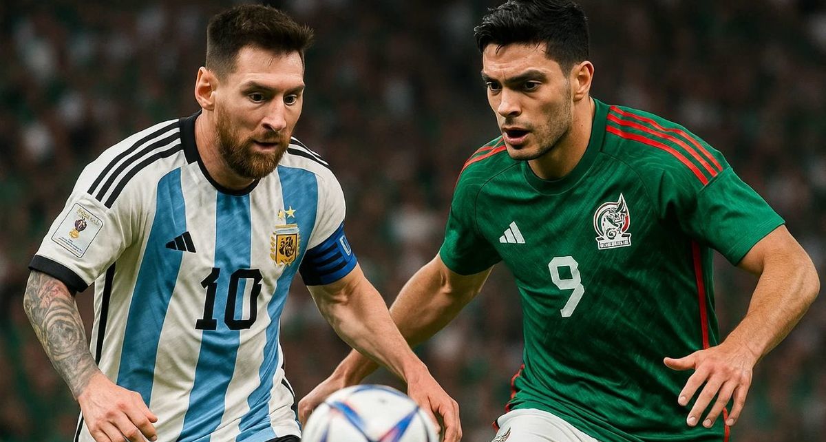 México enfrentará a Argentina en 2026. (Foto: Mediotiempo IA)