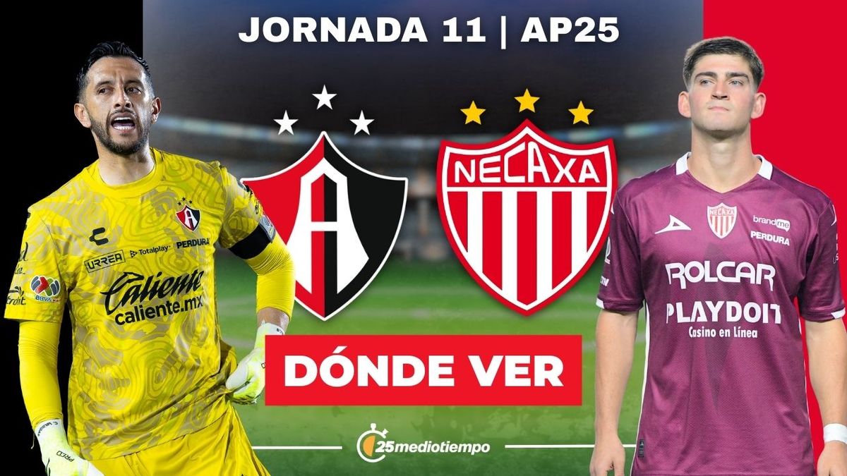 ¿A qué hora juega Atlas vs. Necaxa? Horario y canal EN VIVO J11