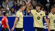 Robert Lewandowski marcó el gol de la ventaja (AFP)
