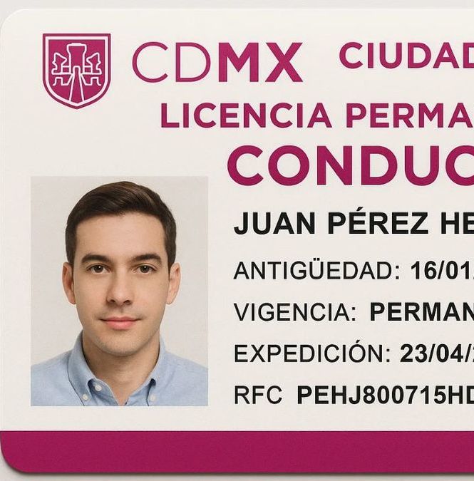 Tramita tu licencia de conducir digital en CDMX sin salir de casa. Foto: MediotiempoIA