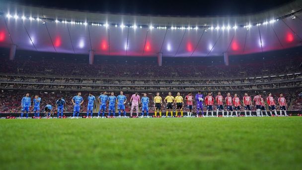 Estadio Akron tras la lluvia de este miércoles (Imago7)