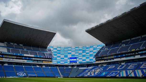 Estadio Cuauhtémoc previo al Puebla vs Chivas (Imago7)