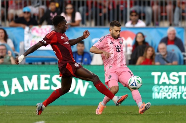 Inter Miami y Toronto igualaron en la MLS (AFP)