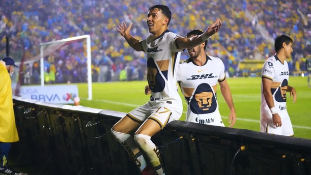 Jorge Ruvalcaba anotó el primero gol del América vs Pumas (Imago7)
