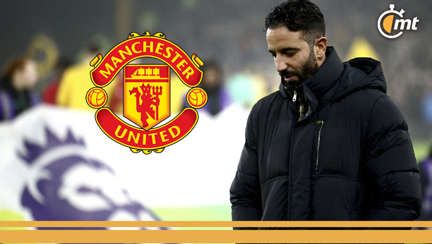 Ruben Amorim la pasa mal en el Manchester United. (FOTO: AFP)