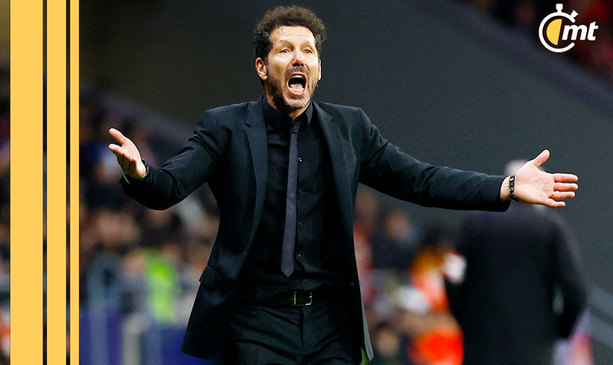Simeone también se encuentra en la pelea por la liga española y la UEFA Champions League (Reuters).