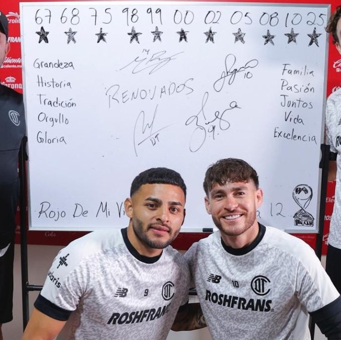Toluca renueva contrato de su entrenador y jugadores importantes (Cortesía)
