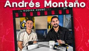 Andrés Montaño con Yosgart Gutiérrez (Captura)