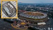 Así avanza la remodelación de nueva tribuna del Estadio Azteca (FIFA)