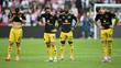 Lamento de los jugadores del Manchester United (AFP)