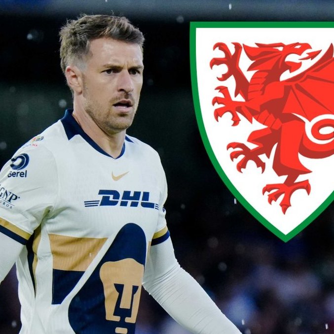 Aaron Ramsey fue convocado por la selección de Gales (Imago7)