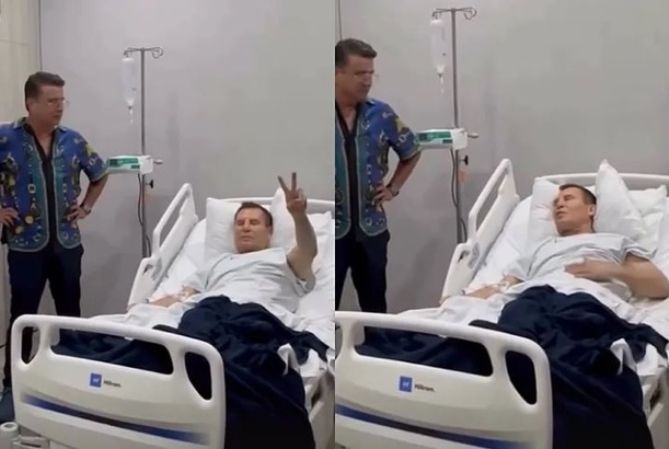 Julio César Chávez antes de ser operado (Captura)