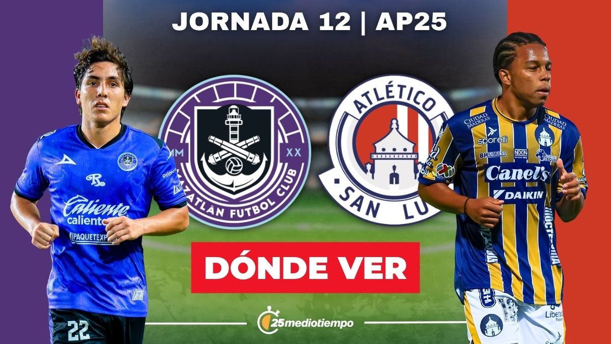 Mazatlán vs. Atlético San Luis: dónde y a qué hora ver EN VIVO J12